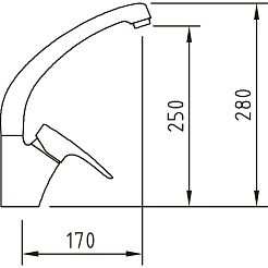 Clever Смеситель для кухни HABANA XTREME 98917 – фотография-2